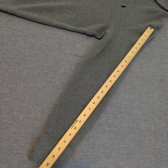 Polo Ralph Lauren Men's Grey Shawl Collar Pullover Sweater - Size L - Picture 10 of 11